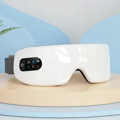 Smart Eye Massager with Heat & Bluetooth