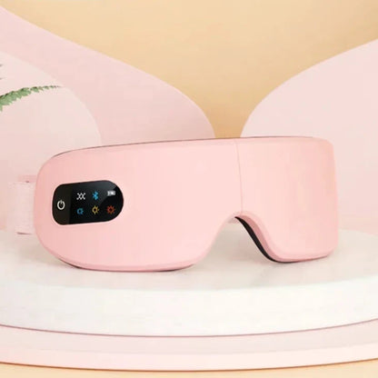 Smart Eye Massager with Heat & Bluetooth